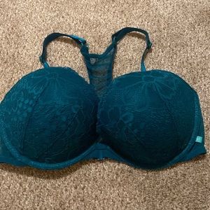 VS Green Push-up Bra